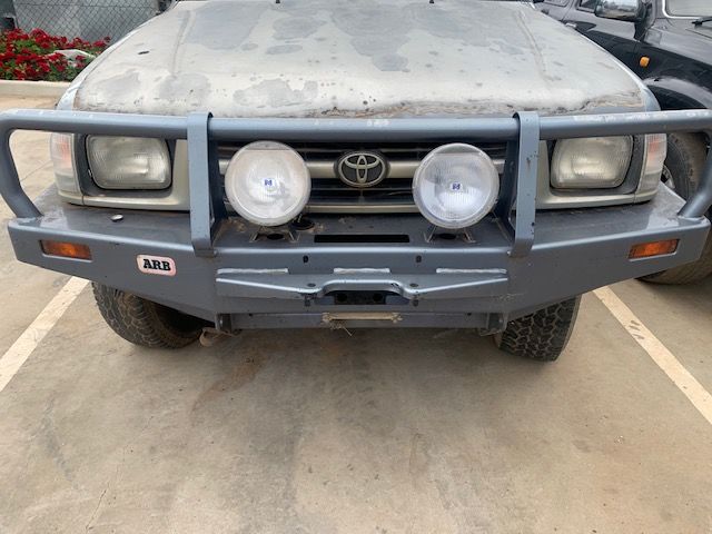 ln167 hilux bullbar